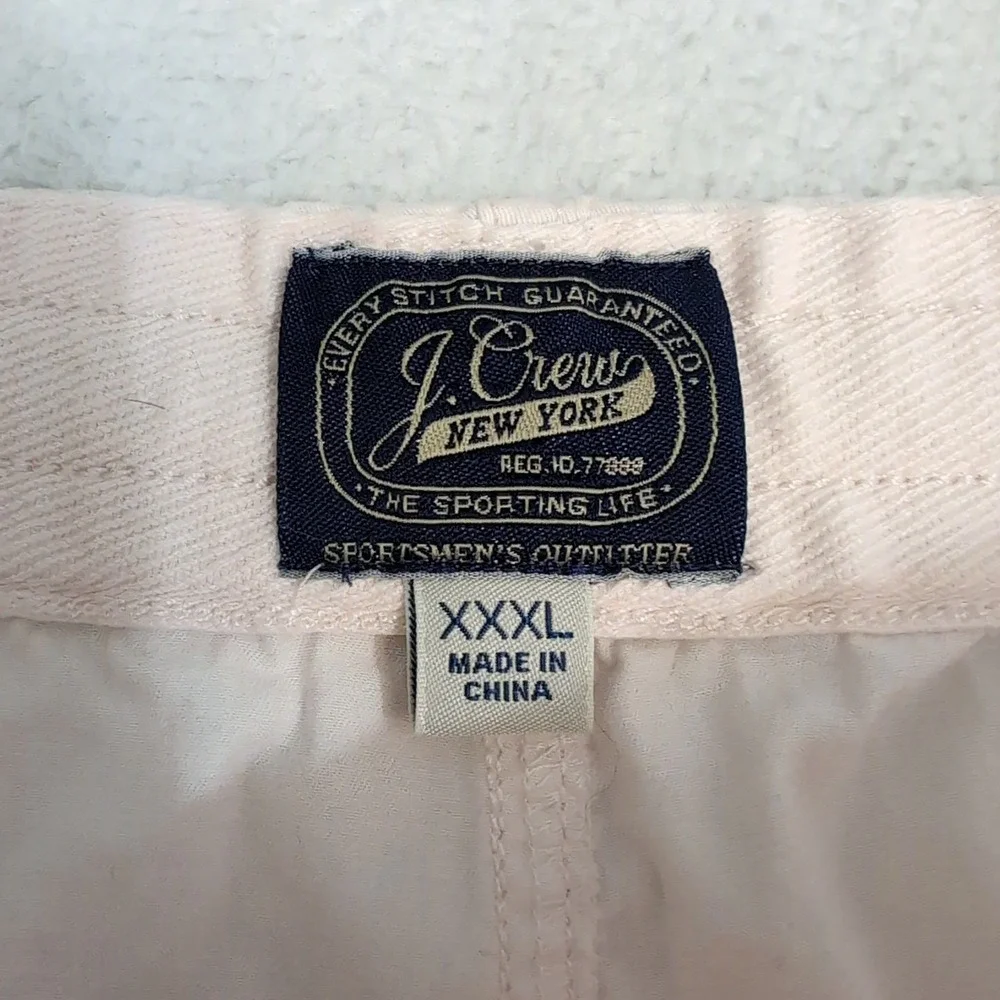 Men's 3XL J Crew Dock shorts elastic pull on waist Soft Light Pink Stretch 45x6